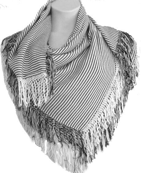 Tienda ho Moroccan Cotton Fringe Scarves 48" x 48"