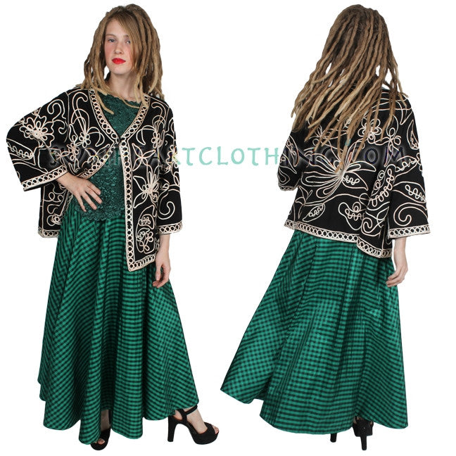 Vintage Hand Made Silk Georgette Skirt